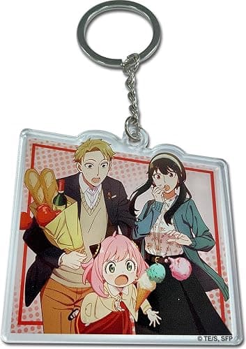 Great Eastern Entertainment Spy X Family - Teaser Art Acrylic Keychain - Image 1