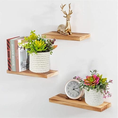 FOUSUKA Set of 2 Fake Succulents Plants Artificial Small Succulent Plants Potted for Home Decor Indoor Table Living Room Bedroom Bathroom Shelf Women Office Desk Accessories Decoration (Green) thumbnail 4