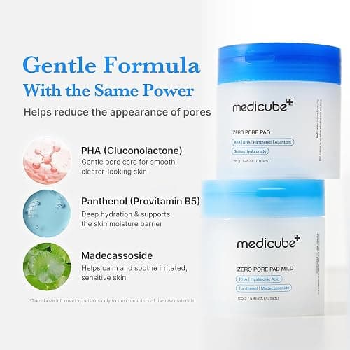 medicube Zero Pore Mild Pad 70 pads thumbnail 4