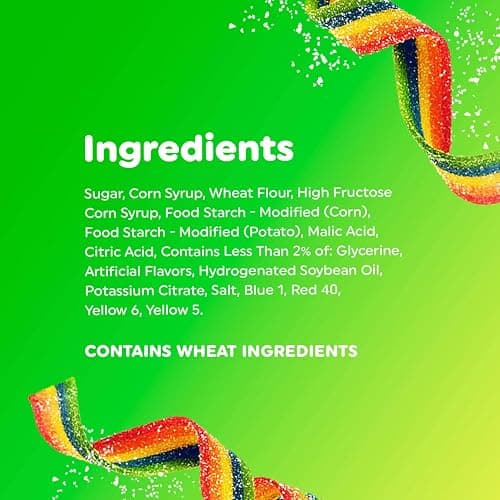 Airheads Xtremes Belts Candy, Chewy Candy Package, Rainbow Berry Fruit Flavor Artificially Flavored, 4.5 Ounces (12-Pack) thumbnail 8