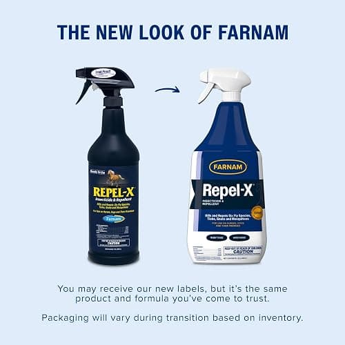 Farnam Repel-X Insecticide & Repellent Water-based Fly Spray for Horses, Dogs and Premises, 32 Ounces thumbnail 2