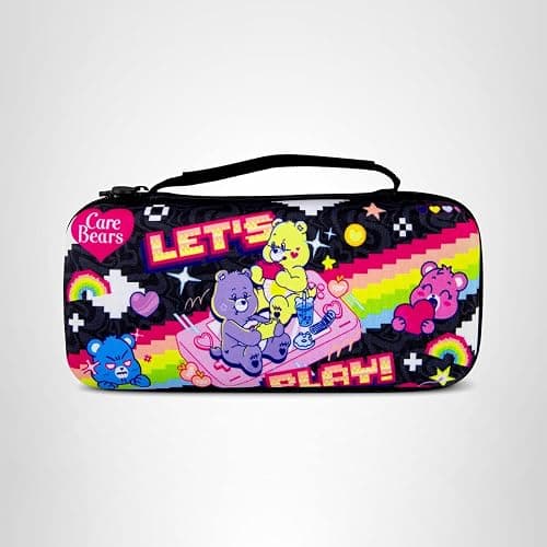 Sonix Carrying Case for Nintendo Switch 2, Switch 1, Lite, OLED, Protective Travel Case with Game Cartridge Storage | Care Bears Let's Play thumbnail 9