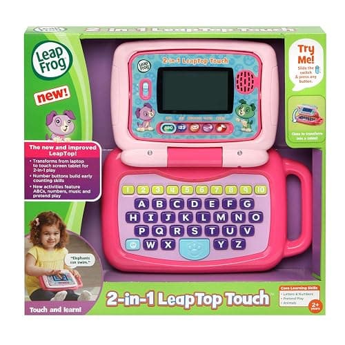 LeapFrog 2-in-1 LeapTop Touch, Pink thumbnail 6