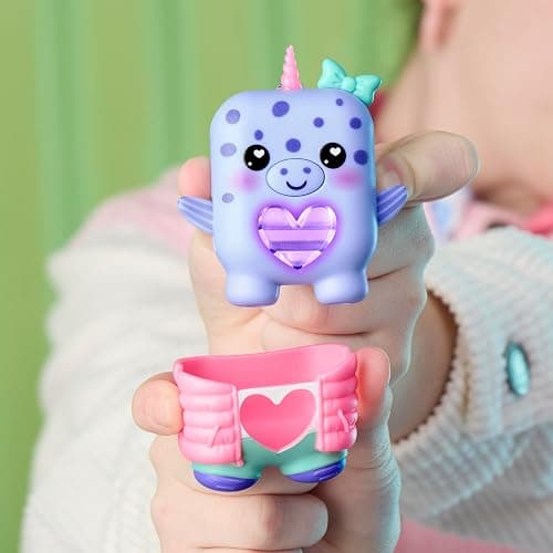 NANO-MALS Blubby The Narwhal, Electronic Pet Narwhal Toy, 70+ Responses, Interactive Fidget Toys for Girls & Boys Ages 5+ ​ thumbnail 8