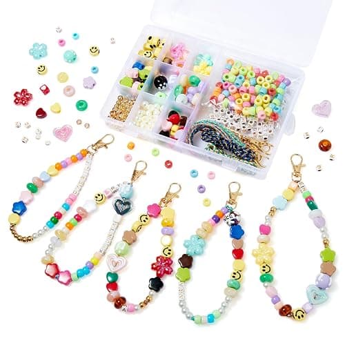 zackal DIY Bracelet Making Kit for Women - 421 Pcs Jewelry Beads Set, Makes 5 Handmade Bracelets, Craft Supplies with Pony Beads & Letter Beads for Adults - Image 1
