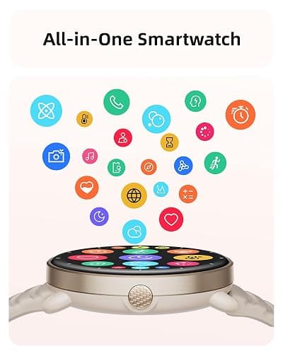 Parsonver Swimming Smart Watch, 5ATM Waterproof for Pool & Open Water, Built-in GPS & Compass, AMOLED Fitness Tracker with 100+ Sports Modes, Heart Rate & Sleep Monitor, AI Swim Analysis, French Grey thumbnail 9
