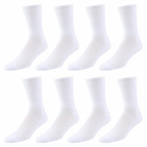True Religion Mens 8 Pairs Crew Socks for Men Premium Athletic Men's Socks, Shoe Size 8-12 thumbnail 4