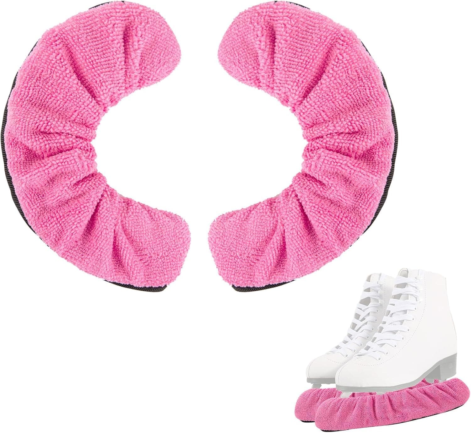 1 Pair Ice Skate Blade Covers, Suitable for Hockey & Figure Skates, Unisex Adult/Youth/Kids, Soft Protector Soaker Guards, Figure Skating Accessories & Safety Covers - Image 1