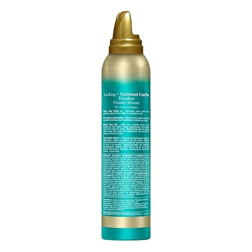 OGX Locking + Coconut Curls Decadent Creamy Mousse, 7.9 Ounce thumbnail 8