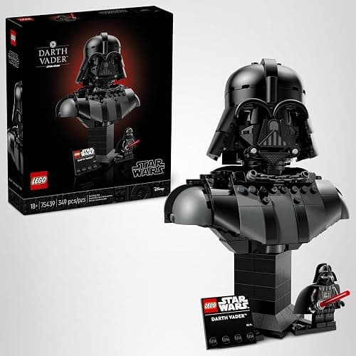 LEGO Star Wars Darth Vader Bust - Collectible Building Set for Adults, Ages 18+ - Star Wars Gift for Men & Women - with Darth Vader Minifigure - Bedroom or Shelf Decor - 75439 thumbnail 7