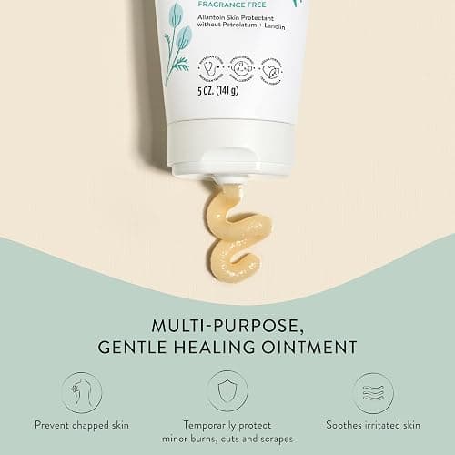 The Honest Company Head to Toe Multi-Purpose Healing Ointment, Safe for Sensitive Skin, Hypoallergenic, Fragrance-Free, Vegan, 5 oz thumbnail 4