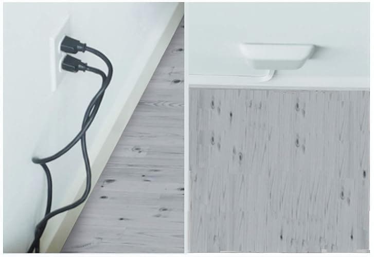 Sleek Socket Original & Patented Flat Ultra-Thin Outlet Concealer with Extension Cord Kit, Multi Outlets Power Strip, Ideal for Home Improvement, Hide Bulky and Messy Cords, 3ft thumbnail 3