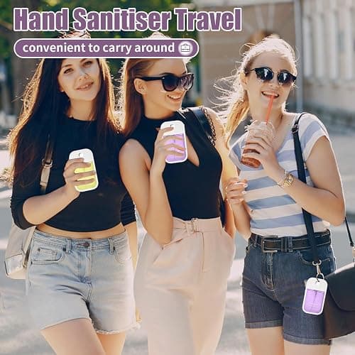 6Pcs Hand Sanitizer Spray For Woman, Power Mist Hand Sanitiser Mini For Travel thumbnail 7