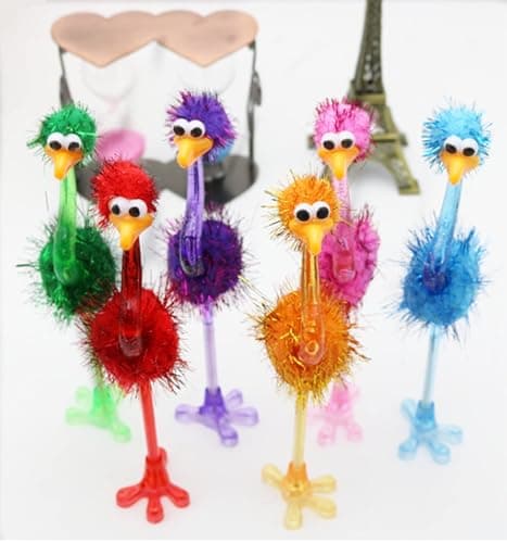 BAIVYLE 12 Pack Cute Flamingo Pens Bulk Fun Toys - Fun Cool School Supplies for Girls | Perfect Back to School Gifts for Kids, Carnival Party Favors, and Birthday Pencils for Students thumbnail 4