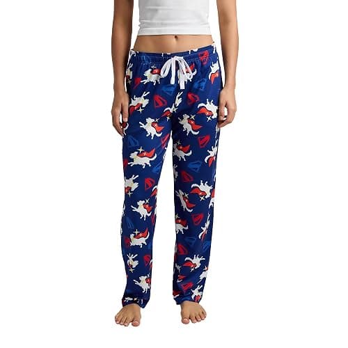 Bioworld Supergirl Movie (2026) Super Krypto All-Over Print Women's Sleep Pajama Pants - Image 1