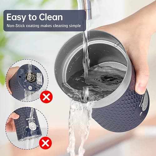 SIMPLETASTE Milk Frother, 4-in-1 Electric Milk Steamer, Automatic Warm and Cold Foam Maker and Milk Warmer for Latte, Cappuccinos, Macchiato thumbnail 6