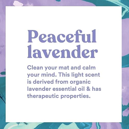 ASUTRA Yoga Mat Cleaner Spray (Peaceful Lavender), 4 fl oz - No Slippery Residue, Organic Essential Oils, Deep-Cleansing for Fitness Gear & Gym Equipment, Microfiber Towel Included thumbnail 5