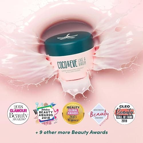 Coco & Eve Like a Virgin Hair Masque - Coconut & Fig Hair Mask for Dry Damaged hair with Shea Butter & Argan Oil for Hair Repair & Hydration | Deep Conditioning Mask Hair Treatment (212 ml) thumbnail 2
