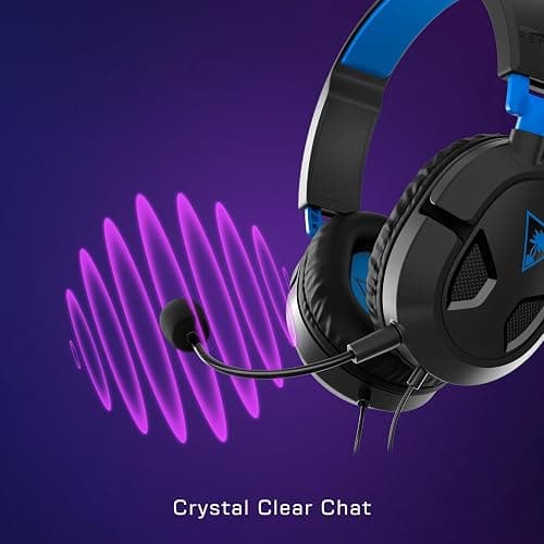 Turtle Beach Recon 50 PlayStation Gaming Headset - PS5, PS4, Xbox Series X, Xbox Series S, Xbox One, Mobile & PC with 3.5mm - Removable Mic, 40mm Speakers thumbnail 5