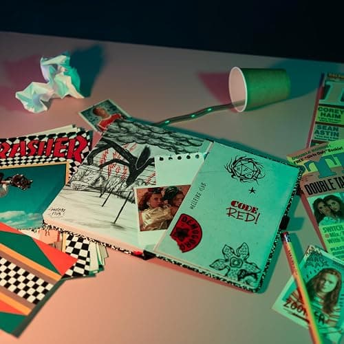 Notebook Journal Stranger Things Official | Hardcover Journaling Notebooks + Pencil | A5 Notebook | Cute Notebooks | 192 Lined Pages thumbnail 6