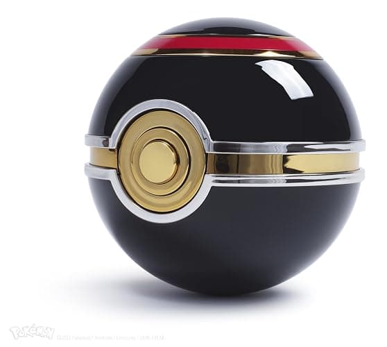 The Wand Company Original Poké Ball Authentic Replica - Realistic, Electronic, Die-Cast Poké Ball with Display Case Light Features – Officially Licensed by Pokémon thumbnail 6