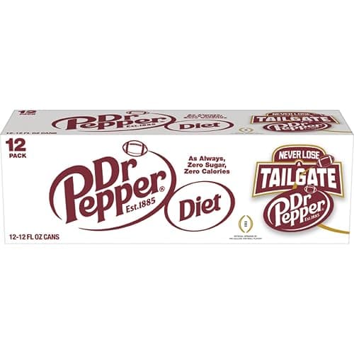 Diet Dr Pepper Soda, 12 fl oz cans, pack of 12 thumbnail 10
