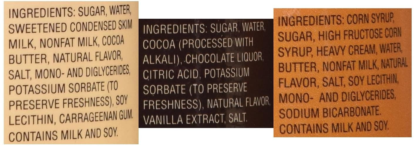 Torani Sauce 3 Pack Chocolate, Caramel, White Chocolate 16.5 Oz with NEW Packaging by Torani thumbnail 3