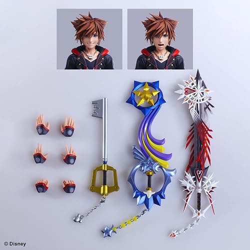 スクウェア・エニックス(SQUARE ENIX) Kingdom Hearts III Play Arts Kai Sora Ver.2 DX Edition, PVC Pre-Painted Action Figure thumbnail 3