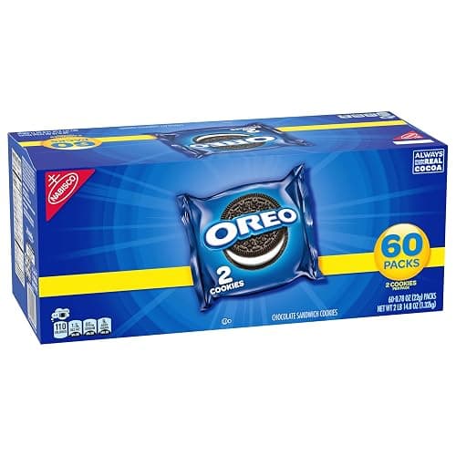 OREO Chocolate Sandwich Cookies, 60 Snack Packs (2 Cookies Per Pack) thumbnail 14