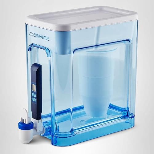 ZeroWater 22-Cup 5-Stage Water Filter Dispenser with Instant Read Out - 0 TDS for Improved Tap Water Taste - IAPMO Certified to Reduce Lead, Chromium, and PFOA/PFOS thumbnail 9