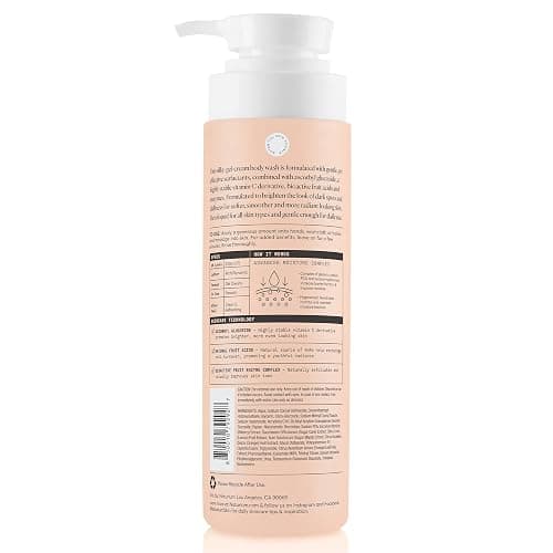 Naturium The Brightener Vitamin C Body Wash, Gentle Cleanser for Smoother-Looking Skin, Removes Dirt, Oil & Other Impurities, 16.9 oz thumbnail 3