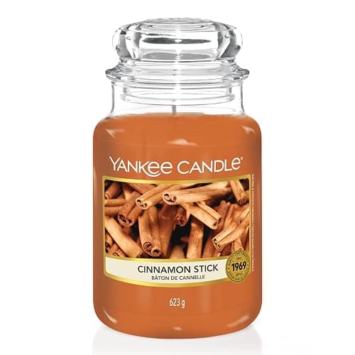 Yankee Candle Candela Profumata In Giara Grande | Bastoncino Di Cannella | Durata Fino A 150 Ore | Cinnamon Stick, Candele in Giara Grande - Image 1