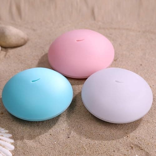 BBSKIN USB Essential Oil Diffuser, Mini Cute Shell Shape Aromatherapy Diffuser for Kids, 80ml Ultrasonic Air Fresher USB Humidifier, BPA Free and Waterless Auto Off Safety for Baby, Kids Bedroom - Pink thumbnail 4
