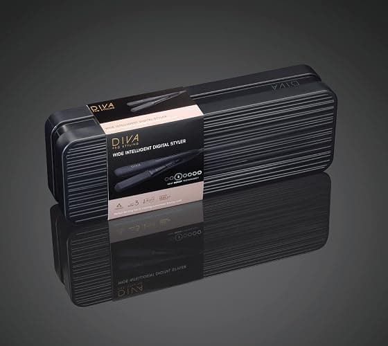 Diva Pro Styling Wide Digital Straightener and Styler with Macadamia Argan Oil and Keratin infused ceramic plates thumbnail 6
