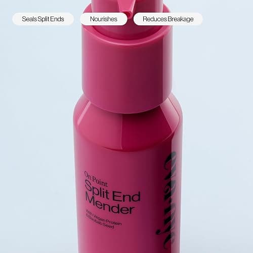 Eva NYC Split Ends Treatment for Dry Damaged Hair - Reduce Breakage + Seal Split Ends with Vegan Protein + Baobab Seed - Hair Serum for Softer Stronger Hair - Travel Size - Vanilla Scent - 2 fl oz thumbnail 5