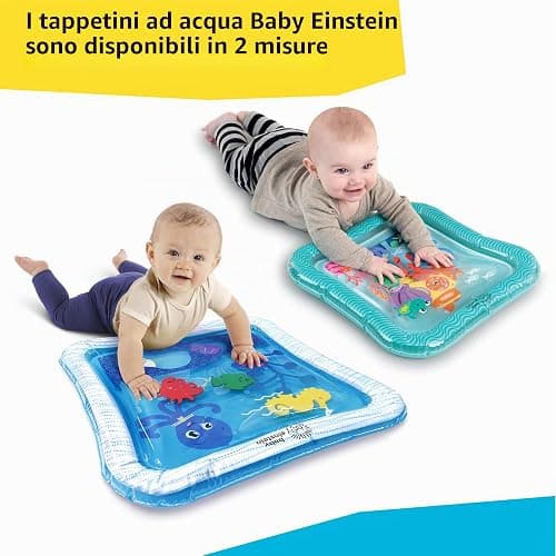 Baby Einstein, Tappetino d'acqua Sensory Splash Ocean Explorers, per giocare a pancia in giù o da seduti, 0-36 mesi thumbnail 12