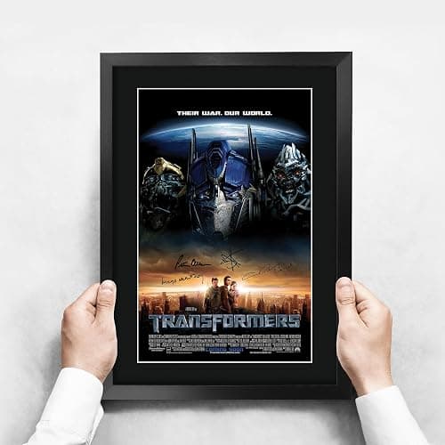 HWC Trading Transformers 1 16 x 12 inch Framed Gifts Printed Poster Signed Autograph Picture for Movie Memorabilia Fans - 16" x 12" Framed thumbnail 3