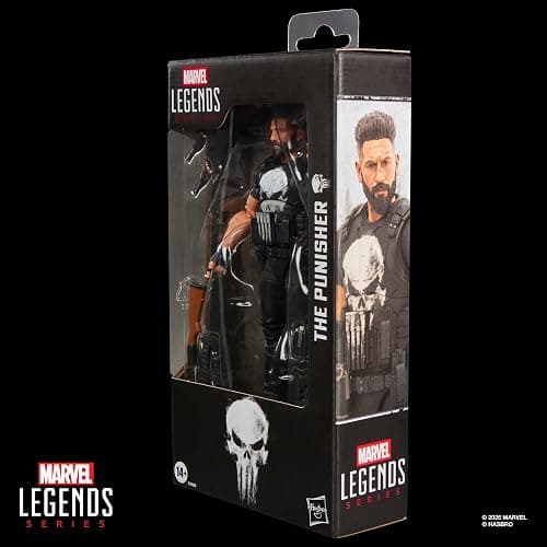 Marvel Legends Series Punisher, The Punisher Collectible 15-cm Action Figure Set thumbnail 9