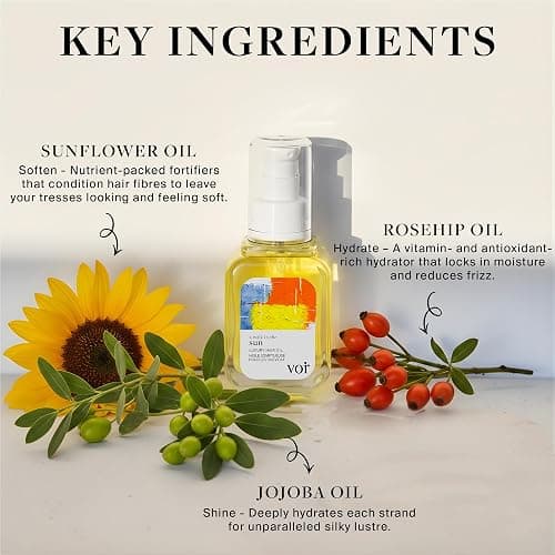 Voir Haircare A Walk in the Sun Luxury Hair Oil, 2.0 Fl Oz thumbnail 5