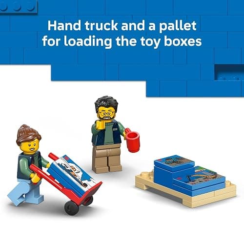 LEGO City: The Van Building Toy for Kids - Pretend Play Set for Boys & Girls, Ages 6+ - Delivery Van Toy W/2 Minifigures & 4 Mini Box Elements - Gift Idea for Birthdays - 60500 thumbnail 5
