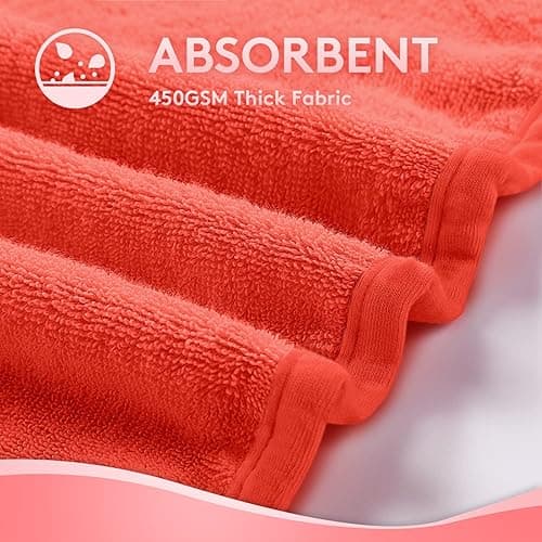 TBEZY Baby Hooded Towel with Unique Animal Design Ultra Soft Thick Cotton Bath Towel for Newborn (Fox) thumbnail 6