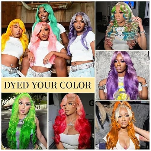 Femca 613 13x6 Lace Front Wig Human Hair 30 Inch 100% Real Blonde Wig Human Hair Body Wave HD Lace Front Wigs Human Hair 200 Density Easily Stained No Tangle Minimal Shedding Longer Life thumbnail 4