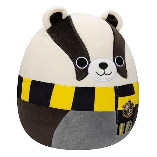 Squishmallows Original Harry Potter 10-Inch Hufflepuff Badger Plush - Medium-Sized Ultrasoft Official Jazwares Plush thumbnail 3