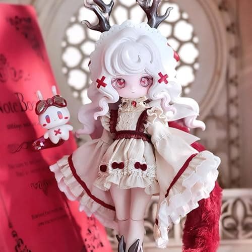 CALEMBOU BJD Blind Box, 1/12 Cute The Lulu Elf Story Series Ball Jointed Blind Box, 8 Inches Dress up Doll with Joints, Collectable Action Figure for Birthday Gifts thumbnail 5