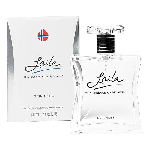 Geir Ness Laila Eau de Parfum Spray - Long Lasting Fresh, Airy and Clean Fragrance for Women - 3.4 oz / 100 ml - Image 1