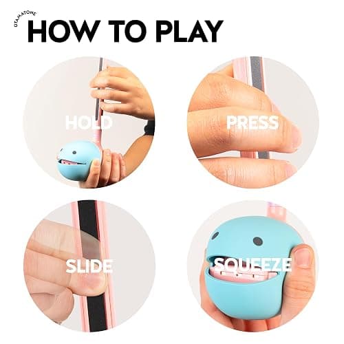 Otamatone Japanese Electronic Musical Instrument Portable Music Synthesizer from Japan by Maywa Denki Studio Award Winning Educational Fun Gift for Children, Teens & Adults - Unicorn thumbnail 2