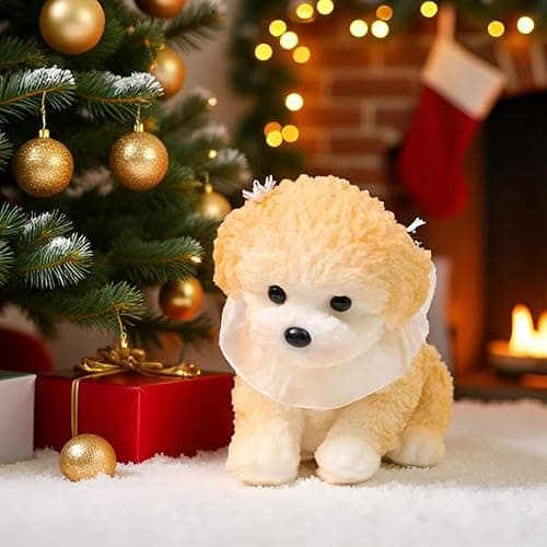 Big taba Squishy Dog, Cute Squishy Dog Stress Relief Toy for Adult/Kids, Handmade Soft Teddy Dog Design, Perfect Squeeze Toys Gift for Relaxation and Fun thumbnail 2