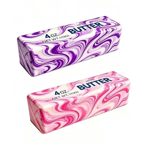 Butter Squishy, Squishy Butter, Squeeze Toys, Realistic Butter Stick Soft Squeeze Toys (Butter-2PCS) - Image 1