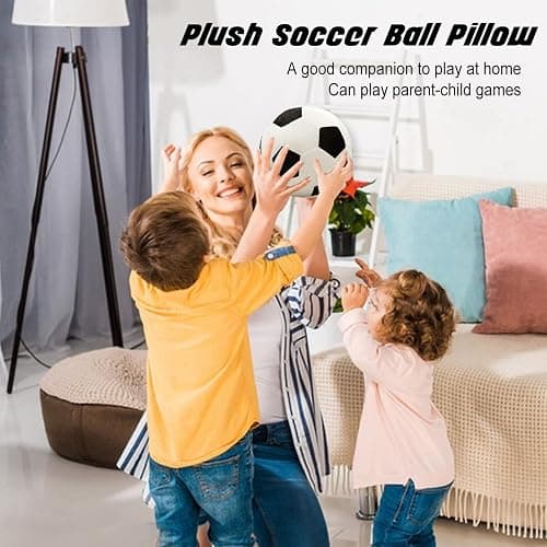 CHELEI2019 11" Plush Soccer Ball Pillow Soft Stuffed Animal Football Boys Toddler Toy Gifts thumbnail 4