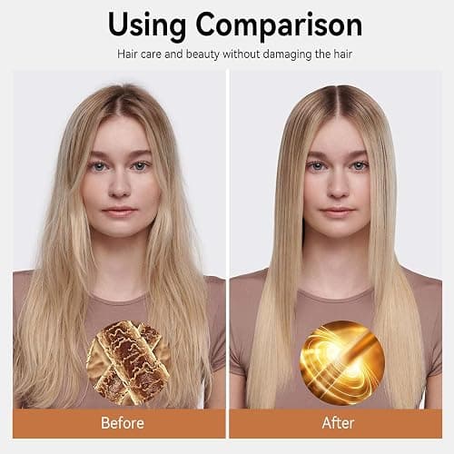 Atopskins 5-in-1 Blow Dryer Brush & Auto-Wrap Air Styler Set | Hot Air Styler with Auto-Wrap Curlers, Volumizing Round Brush & Hair Dryer Brush for Wet to Dry Styling thumbnail 3